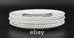 VTG Johnson Brothers Piazza Ironstone Snowhite Set of 11 Dinner & Bread Plates