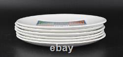 VTG Johnson Brothers Piazza Ironstone Snowhite Set of 11 Dinner & Bread Plates