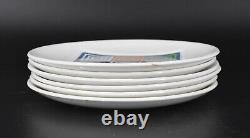 VTG Johnson Brothers Piazza Ironstone Snowhite Set of 11 Dinner & Bread Plates