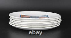 VTG Johnson Brothers Piazza Ironstone Snowhite Set of 11 Dinner & Bread Plates