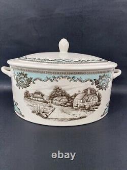 VTG Johnson Brothers River Scenes Soup Tureen withLid