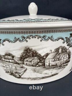 VTG Johnson Brothers River Scenes Soup Tureen withLid