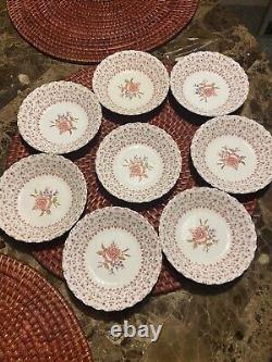 VTG Johnson Brothers Rose Bouquet Various Pieces Made in England Backstamp 1970s