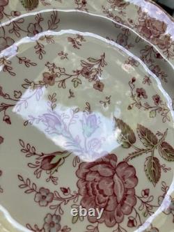 VTG Johnson Brothers Rose Chintz (4) 5 pc place settings NIB
