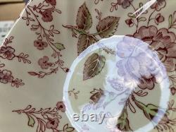 VTG Johnson Brothers Rose Chintz (4) 5 pc place settings NIB