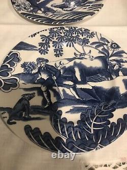 VTG Tiffany & Company Menagerie Plates Set of 3 by Johnson Bros England HRM