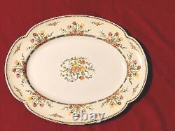 Vintage 14 Platter, The Claridge pattern Pareek china, Johnson Bros. England