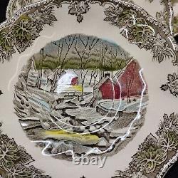 Vintage 1960s Johnson Bros Friendly Village The School House Dishes See Descript