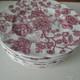 Vintage English Chippendale Johnson Brothers 10 Inch Plates Set Of 10 Rose China
