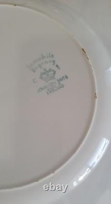 Vintage English White Ironstone Dinnerware Lot Johnson Bros Snowhite Regency M