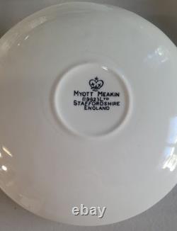 Vintage English White Ironstone Dinnerware Lot Johnson Bros Snowhite Regency M