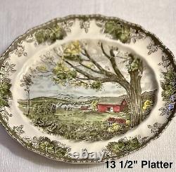 Vintage Huge Lot of 110pcs Johnson Brothers Friendly Village Dinnerware ESTATE