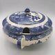 Vintage Johnson Bros Blue Willow 10 Soup Tureen (m)