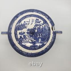 Vintage Johnson Bros Blue Willow 10 Soup Tureen (M)