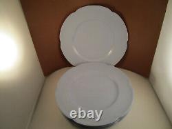 Vintage Johnson Bros England Greydawn Blue Set of 6 Dinner Plates A