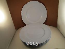 Vintage Johnson Bros England Greydawn Blue Set of 6 Dinner Plates A