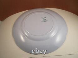 Vintage Johnson Bros England Greydawn Blue Set of 6 Dinner Plates A