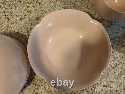 Vintage Johnson Bros. England Rosedawn Pink Art Deco Sugar Dish Bowl with Lid +