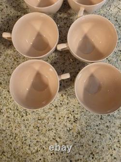 Vintage Johnson Bros. England Rosedawn Pink Art Deco Sugar Dish Bowl with Lid +