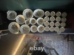 Vintage Johnson Bros. England Windsor Ware Garden Bouquet China Set