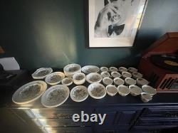 Vintage Johnson Bros. England Windsor Ware Garden Bouquet China Set