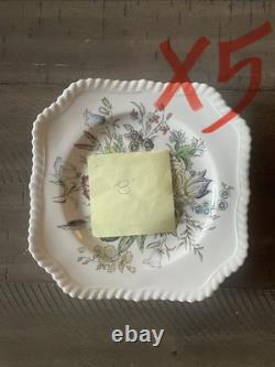 Vintage Johnson Bros. England Windsor Ware Garden Bouquet China Set