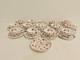 Vintage Johnson Bros. English Porcelain Rose Chintz Set Of 16 Cups And Saucers