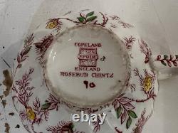 Vintage Johnson Bros. English Porcelain Rose Chintz Set of 16 Cups and Saucers