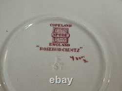 Vintage Johnson Bros. English Porcelain Rose Chintz Set of 16 Cups and Saucers
