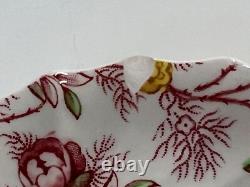 Vintage Johnson Bros. English Porcelain Rose Chintz Set of 16 Cups and Saucers