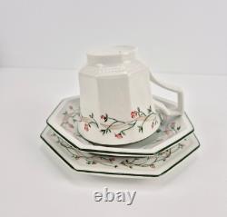 Vintage Johnson Bros Eternal Beau 21 Piece Teapot Set Made In England 1980s VGC