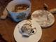 Vintage Johnson Bros Friendly Village 13 Piece Tea Set Service For 4 Withbox