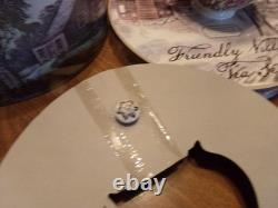 Vintage Johnson Bros Friendly Village 13 Piece Tea Set Service For 4 WithBox