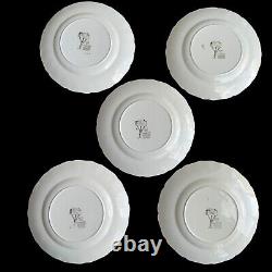 Vintage Johnson Bros Friendly Village 5 Different Dinner Plates Made In England