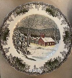 Vintage Johnson Bros Friendly Village China 30 piece set 6 Place Settings