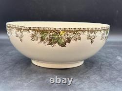 Vintage Johnson Bros Friendly Village The Covered Bridge 12 Large Serving Bowl