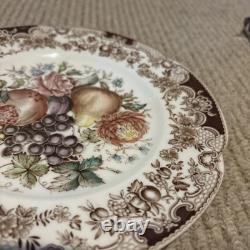 Vintage Johnson Bros Harvest Fruit 8 Salad Plate Windsor Ware Rare England L2