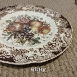 Vintage Johnson Bros Harvest Fruit 8 Salad Plate Windsor Ware Rare England L2