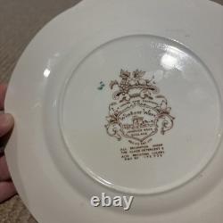 Vintage Johnson Bros Harvest Fruit 8 Salad Plate Windsor Ware Rare England L2