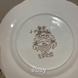 Vintage Johnson Bros Harvest Fruit 8 Salad Plate Windsor Ware Rare England L2