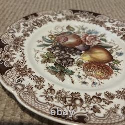 Vintage Johnson Bros Harvest Fruit 8 Salad Plate Windsor Ware Rare England L3