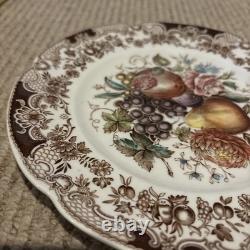 Vintage Johnson Bros Harvest Fruit 8 Salad Plate Windsor Ware Rare England L3