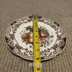Vintage Johnson Bros Harvest Fruit 8 Salad Plate Windsor Ware Rare England L3