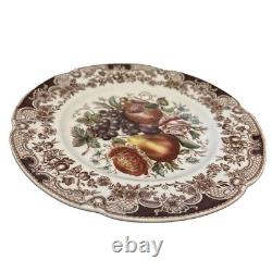 Vintage Johnson Bros Harvest Fruit 8 Salad Plate Windsor Ware Rare England L4