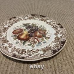 Vintage Johnson Bros Harvest Fruit 8 Salad Plate Windsor Ware Rare England L4