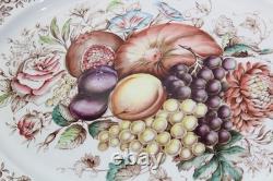 Vintage Johnson Bros Harvest Fruit Windsor Ware Large Platter 20 England
