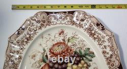 Vintage Johnson Bros Harvest Fruit Windsor Ware Large Platter 20 England
