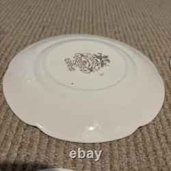 Vintage Johnson Bros Harvest Salad Plates 8 England Lot Of 4