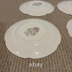 Vintage Johnson Bros Harvest Salad Plates 8 England Lot Of 4