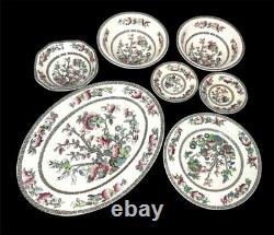 Vintage Johnson Bros Indian Tree Floral Serving Pieces Bowls Plates